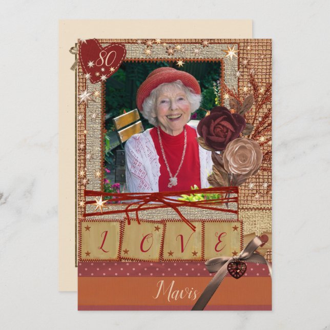 Convite Ficaríamos honrados se você se juntasse a nós em C (Frente/Verso)