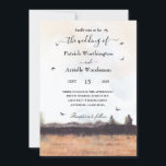 Convite field western wedding invitations<br><div class="desc">field western wedding invitations</div>