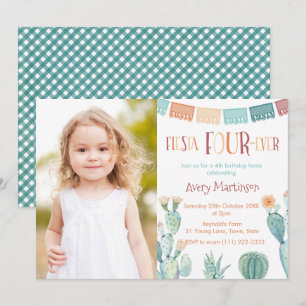 Convite Fiesta - 4.ª Foto do Partido de Aniversário do M