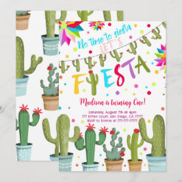 Convite Fiesta Birthday