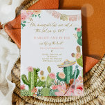 Convite Fiesta Casais Noivado Fiesta Cactus Mexicano Em<br><div class="desc">Fiesta Casais Noivado Fiesta Cactus Convite mexicano Todos os designs são © PIXEL PERFECTION PARTY LTD</div>