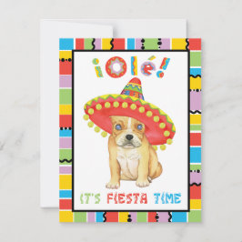 Convite Fiesta Frenchie