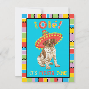 Convite Fiesta German Shorthired Pointer