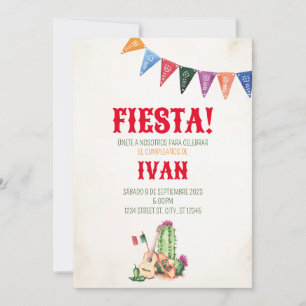 CONVITE FIESTA MEXICANA