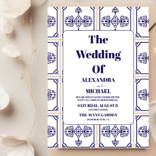 Convite Fiesta Mexicana Colorful Floral Wedding