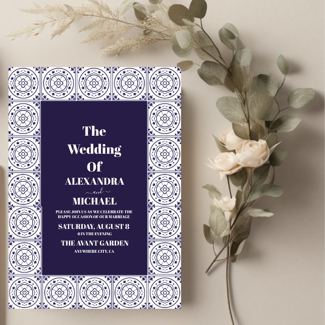 Convite Fiesta Mexicana Colorful Floral Wedding (Criador carregado)