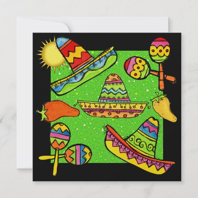 Convite Fiesta Partido - SRF (Frente)