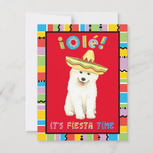 Convite Fiesta Samoyed