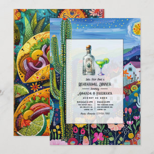 Convite Fiesta "Taco de Vamos sobre um Janto de ensaio"