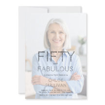 Fifty and Fabulous Photo 50th Birthday Party