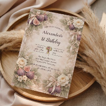 Fig Garden Vintage 1st Birthday