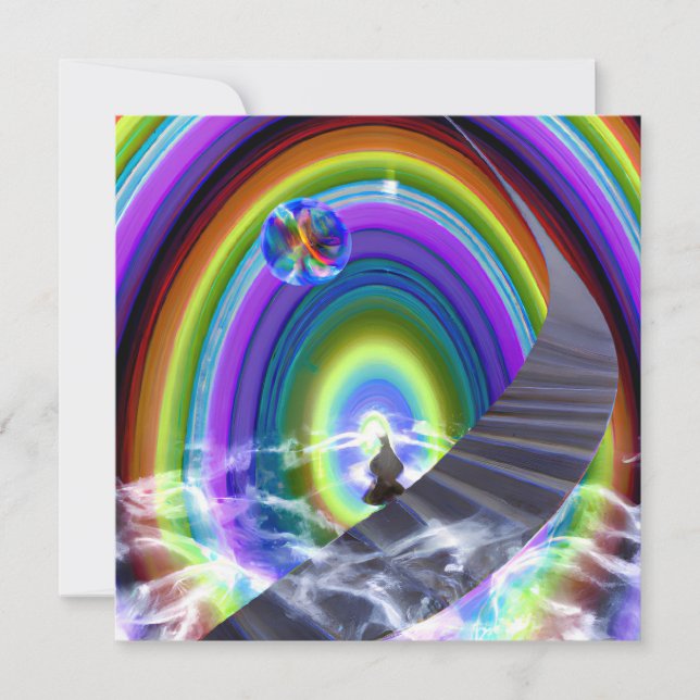 Convite Figura Misteriosa no Stargate Inter-Dimensional (Frente)