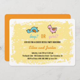 Convite Filha De Bebês, Garoto Ou Menina, Festa De Revoluç