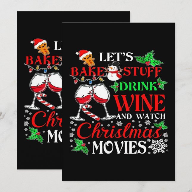 Convite Filme de Natal (Frente/Verso)