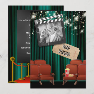 Convite Filme VIP foto ilumina filme filme cineasta