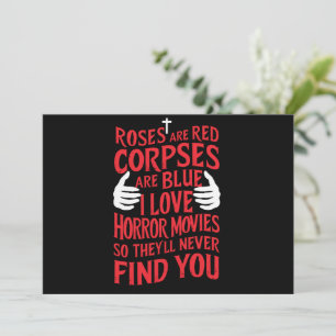 Convite Filmes de terror lançam filme de terror no Hallowe