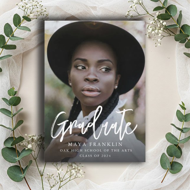 Convite Fim de Curso Foto Simples Turma De (Criador carregado)