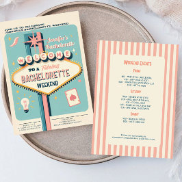 Convite Fim de Semana da Bachelorette de Las Vegas