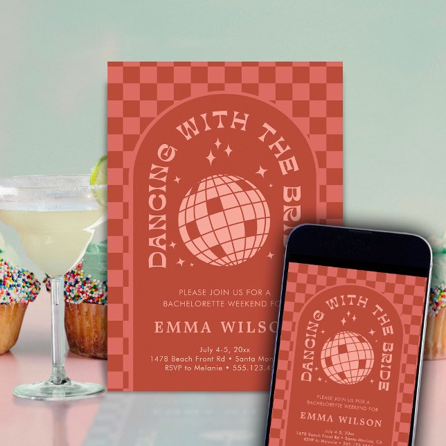 Convite Fim de semana da festa de despedida de solteira da (Criador carregado)