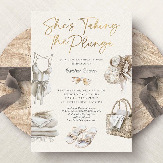 Convite Fim de Semana de Bachelorette Tropical da Costa da (Criador carregado)