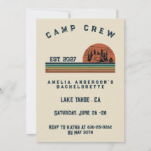 Fim de Semana de Camping Personalizado para Desped