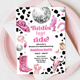 Convite Fim de Semana de Despedida de Solteira Disco Rodei