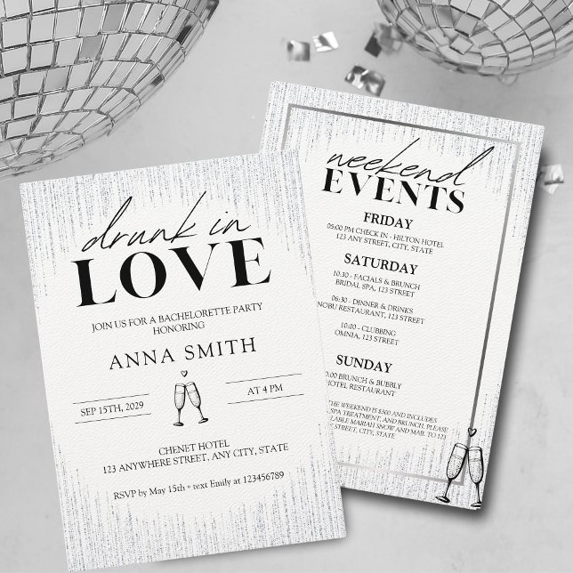 Convite Fim de Semana de Festa de solteira do bebado no Am (Criador carregado)