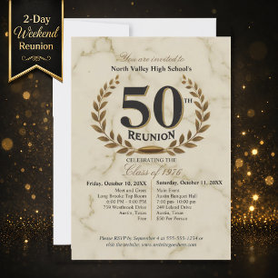 Convite Fim de Semana de Reunião de 50 Anos da Turma de 19