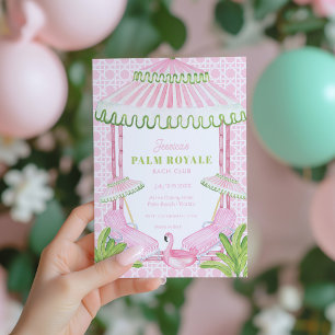 Convite Fim de Semana de Solteira na Cabana de Palm Beach 