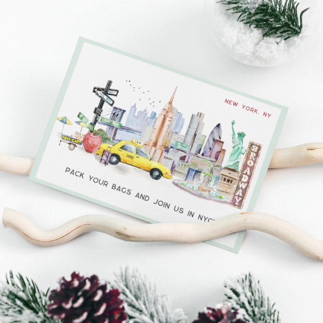 Convite Fim de Semana em Nova York | Voucher de Passagem p (Criador carregado)