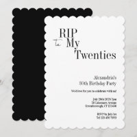 Fim dos 20 anos Festa de Aniversário de 30 anos Mi