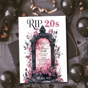 Convite Fim dos 20 anos - Morte à minha Juventude - Festa