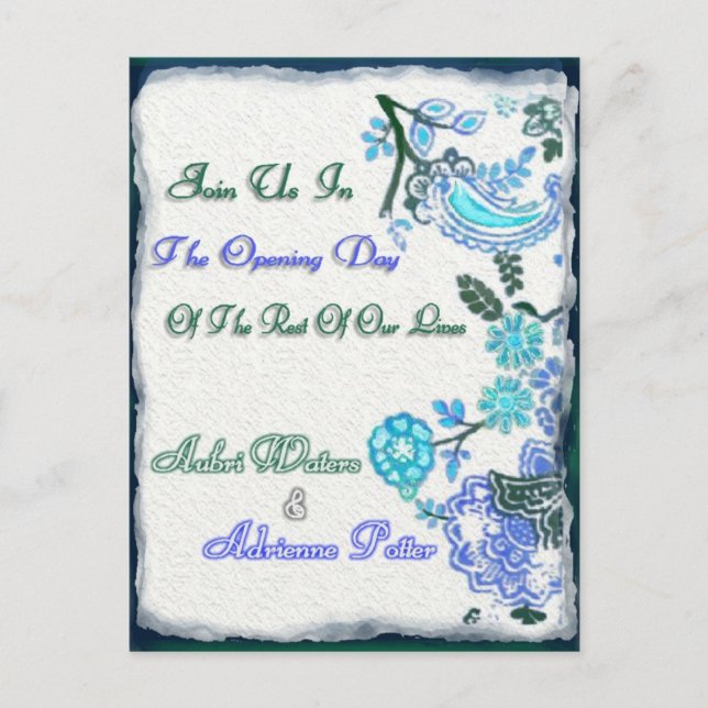 Convite Final da Adrienne (Frente)