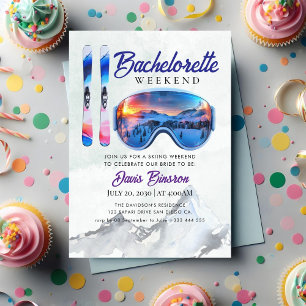 Convite final de semana de esqui de aquelorette