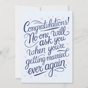 Convite Finalmente se Casando Casais Engraçados Noivado
