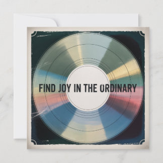 Convite Find Joy In The Ordinary