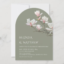 Fine Art Magnolia Casual Sage Green Wedding