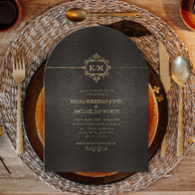 Fine Filigree Dourado Wedding Arch ID871