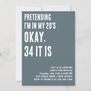 CONVITE FINGINDO QUE ESTOU NO ANIVERSÁRIO ENGRAÇADO DOS ME