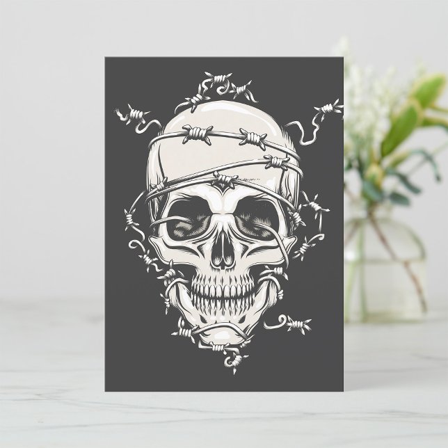 Convite Fio de Barcama de Crânio (Criador carregado)