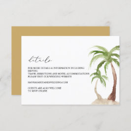 Convite FIONA - Gabinete de Detalhes da Árvore Palm de Aqu