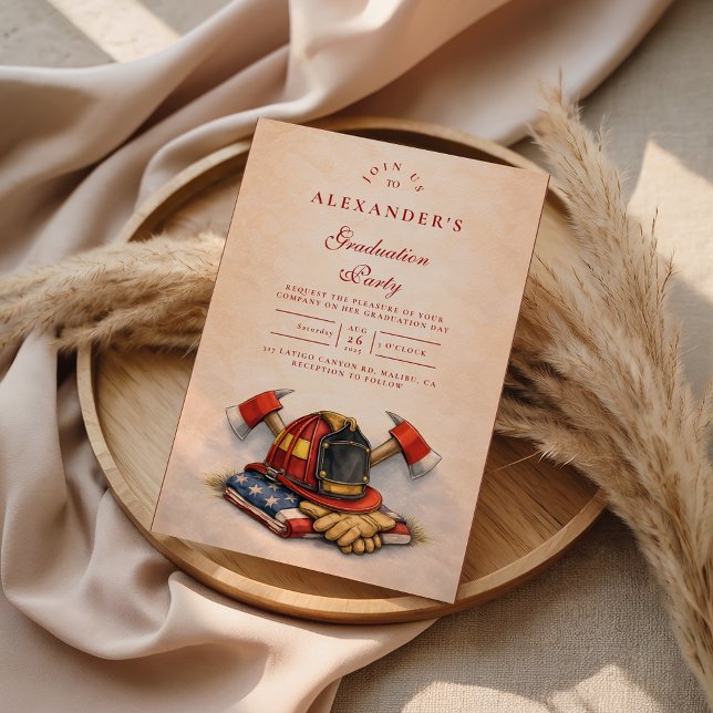 Convite Firefighter Career Milestone (Criador carregado)