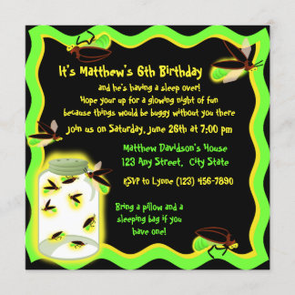 Convite Firefly Frothday