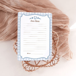 Convite First Rodeo 1st Birthday Time Capsule Cards