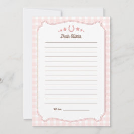 Convite First Rodeo 1st Birthday Time Capsule Cards