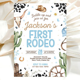 Convite First Rodeo Invitation, My 1st Rodeo Invitation