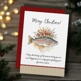 Convite Fishing Christmas Invites