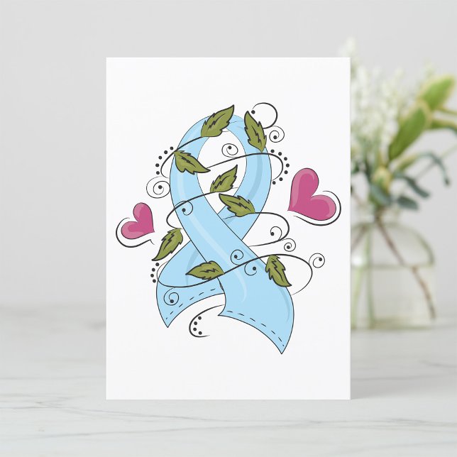 Convite Fita de Consciência Azul (Criador carregado)