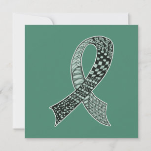 Convite Fita de Sensibilização para a Doença do cancer