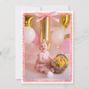 Convite Fita Rosa, Placa de Dia de os namorados de Fotogra